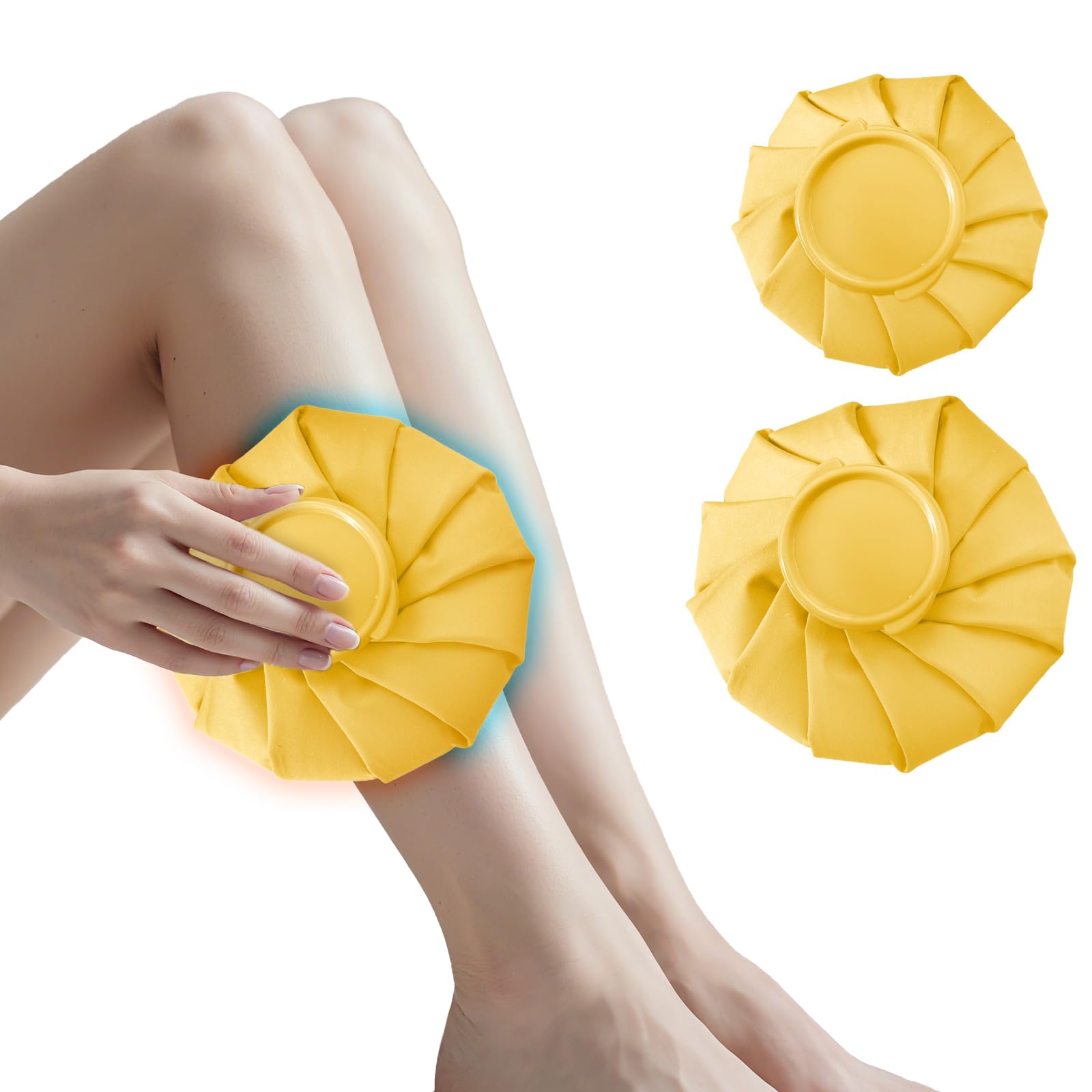 アイスバッグ　氷のう アイシング 大小　2個セット Amazon | アイスバック 氷のう 大口径 2個セット 氷嚢